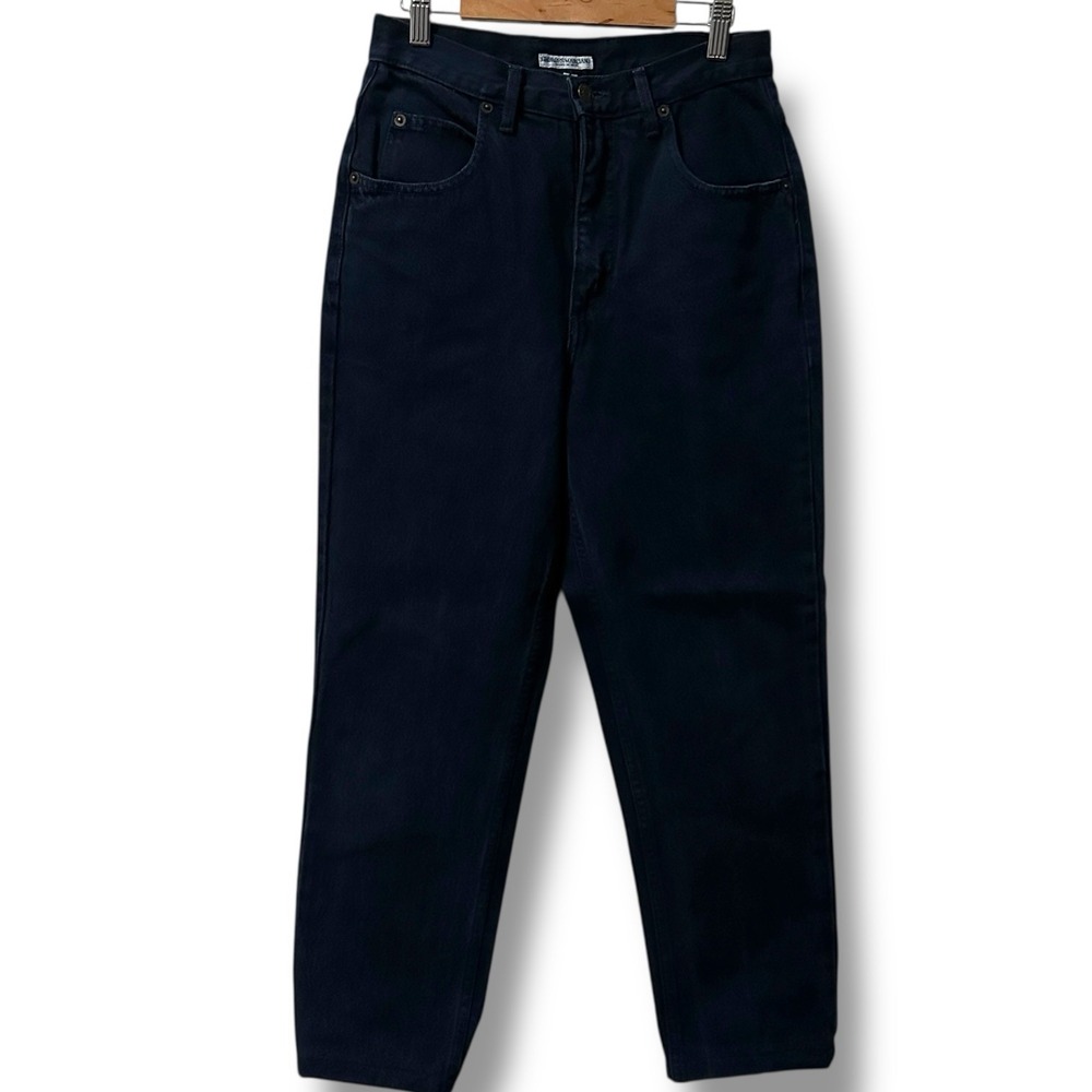 Vintage Georges‎ Marciano Guess High Waisted Tapered Jeans Blue USA Made Size 26